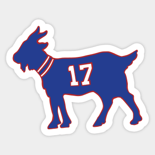 Josh Allen - GOAT (Blue) Sticker